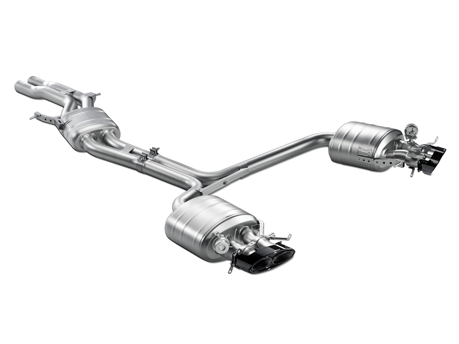 Akrapovic S-AU/TI/2H Scarico completo Akrapovic Evolution Line Titanio Audi RS 5 Coupé (B8) 2015 - S-AU/TI/2H - immagine 1