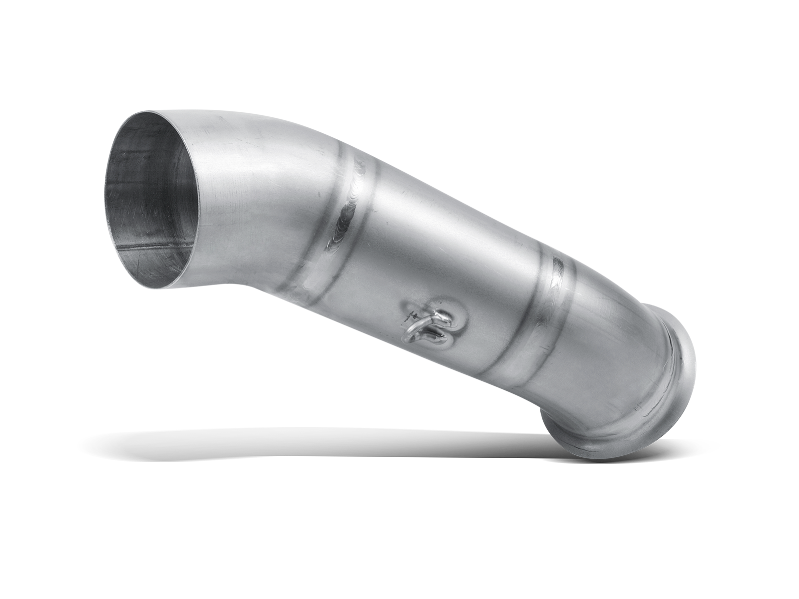 Akrapovic Tubo di raccordo Titanio Ducati Hypermotard 2013-2018 – L-D8SO2 Tubo di raccordo Akrapovic racing titanio Ducati Hypermotard / Hyperstrada 2013-2018