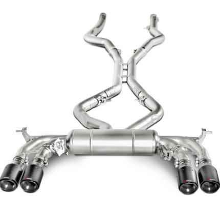 Privato: Scarico completo Akrapovic Evolution Line Titanio BMW X5 M (F85) / X6 M (F86) 2018 – S-BM/T/1 – foto 2
