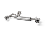 Privato: Terminale di scarico Akrapovic Slip-On Line Acciaio inox Abarth 595/595C Pista/Competizione / 595/595C/Turismo 2018-2020 – M-FI/SS/1H/1 – foto 2