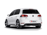 Privato: Terminale di scarico Akrapovic Slip-On Line Acciaio inox Volkswagen Golf (VI) GTD e altri 2009-2012 – M-VW/SS/1H – foto 4
