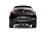Privato: Terminale di scarico Akrapovic Slip-On Line Titanio Alfa Romeo Stelvio Quadrifoglio 2020 – S-AR/TI/6H – foto 3