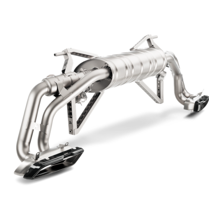 Privato: Terminale di scarico Akrapovic Slip-On Line Titanio Audi R8 5.2 FSI Coupé/Spyder 2018 – S-AUR8SO3-T – foto 2