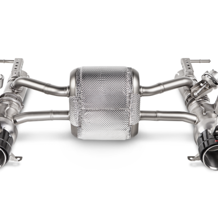 Privato: Terminale di scarico Akrapovic Slip-On Line Titanio Ferrari 488 GTB/488 Spider 2019 – MTP-FE488H – foto 2