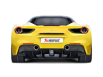 Privato: Terminale di scarico Akrapovic Slip-On Line Titanio Ferrari 488 GTB/488 Spider 2019 – MTP-FE488H – foto 3