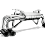 Privato: Terminale di scarico Akrapovic Slip-On Line Titanio Lamborghini Gallardo LP 550-2 Coupé e altri 2014 – M-LA/T/4