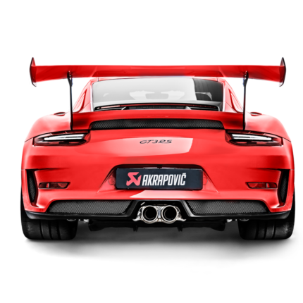Privato: Terminale di scarico Akrapovic Slip-On Line Titanio Porsche 911 GT3 RS (991.2) – OPF/GPF / 911 Speedster – OPF/GPF 2020 – S-PO/TI/15 – foto 2