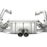 Privato: Terminale di scarico Akrapovic Slip-On Line Titanio Porsche Boxster (981) e altri 2015 – S-PO981SO-HT/1