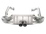 Privato: Terminale di scarico Akrapovic Slip-On Line Titanio Porsche Boxster (981) e altri 2015 – S-PO981SO-HT – foto 2