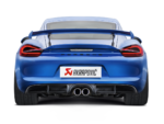 Privato: Terminale di scarico Akrapovic Slip-On Line Titanio Porsche Boxster Spyder (981) / Cayman GT4 (981) 2016 – S-PO981SO2-HT – foto 4