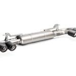 Privato: Terminale di scarico Akrapovic Slip-On Line Titanio Porsche Cayenne Turbo (958) 2014 – M-PO/T/1H
