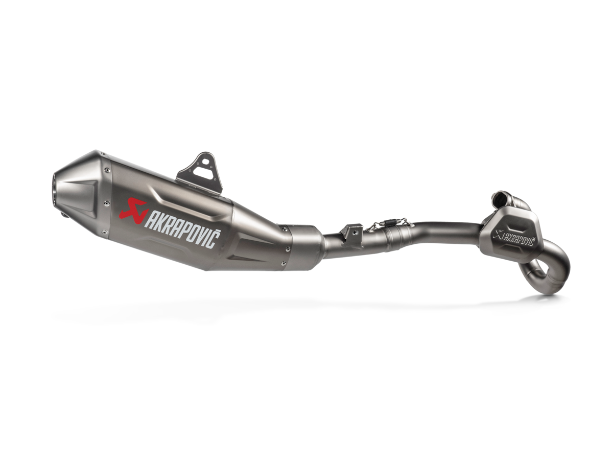 Scarico completo Akrapovic Evolution Line Titanio Honda CRF450R / 450RX 2025-2026 – S-H4E1-FDHLT Scarico completo Akrapovic Evolution Line Titanio Honda CRF450R / 450RX 2025-2026 – S-H4E1-FDHLT