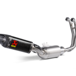 Scarico completo Akrapovic omologato carbonio inox Aprilia RS 660 / Tuono 660 2021-2024