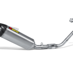 Componente di scarico Akrapovic omologato inox Yamaha MT 125 / YZF-R 125 2014-2019