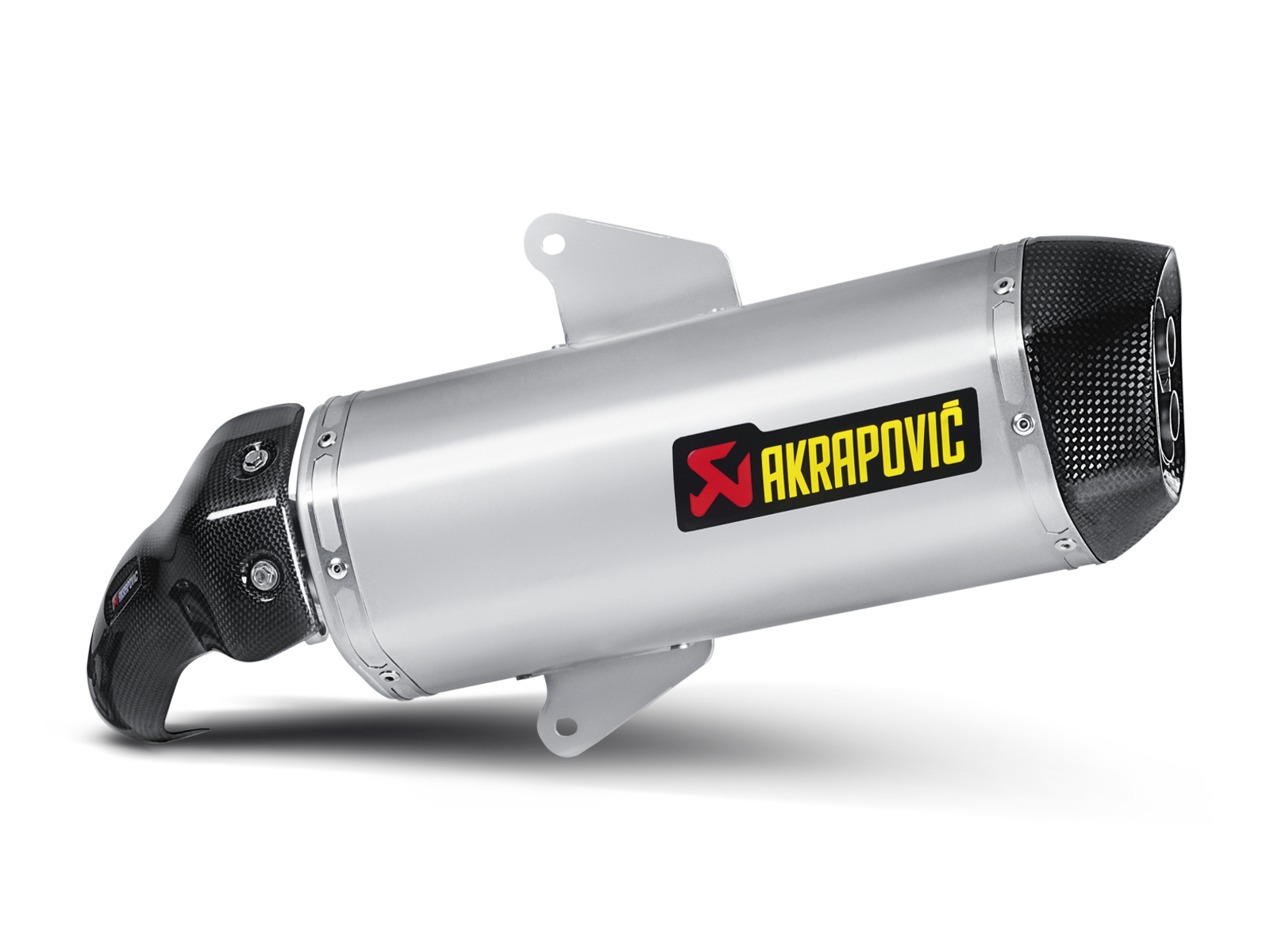 Terminale di scarico Akrapovic Slip-On Line Acciaio inox Aprilia GP 800 / SRV 850 2008-2016 – S-A8SO2-HWSS Terminale scarico Akrapovic omologato carbonio inox Aprilia SRV 850 / GP 800 2008-2016