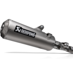 Terminale di scarico Akrapovic Slip-On Line Acciaio inox Honda GB350S / CB350RS 2025-2026 – S-H3SO12-HBFGSS