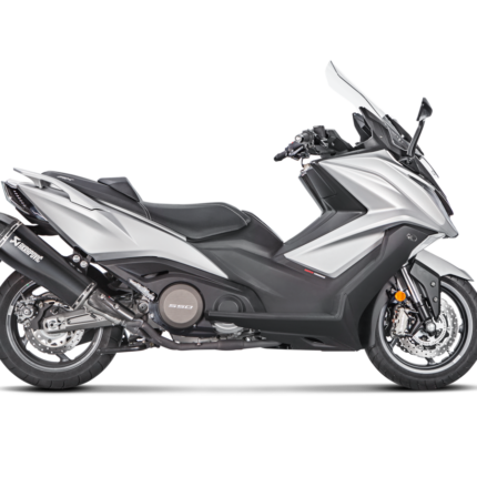 Terminale di scarico Akrapovic Slip-On Line Acciaio inox Kymco AK 550 2017-2020 – S-KY5SO1-HRAASSBL – foto 2