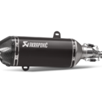 Terminale di scarico Akrapovic Slip-On Line Acciaio inox Vespa GTS 125 / Super / Sport / Tech 2021-2024 – S-VE125SO2-HZBL