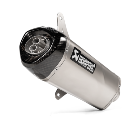 Terminale di scarico Akrapovic Slip-On Line Acciaio inox Vespa GTS 125 / Super / Sport / Tech – S-VE3SO9-HRSS