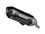 Terminale di scarico Akrapovic Slip-On Line Acciaio inox Vespa GTS 125 / Super / SuperSport / SuperTech 2024-2026 – S-VE125SO4-HWSSBL