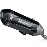 Terminale di scarico Akrapovic Slip-On Line Acciaio inox Vespa GTS 125 / Super / SuperSport / SuperTech 2024-2026 – S-VE125SO4-HWSSBL