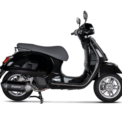 Terminale di scarico Akrapovic Slip-On Line Acciaio inox Vespa GTS 125 / Super / SuperSport / SuperTech 2024-2026 – S-VE125SO4-HWSSBL – foto 2