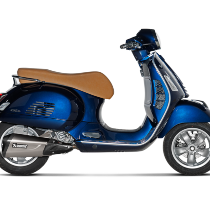 Terminale di scarico Akrapovic Slip-On Line Acciaio inox Vespa GTS Super 300 / Sei Giorni / Tech 2021-2024 – S-VE3SO11-ZDFSS – foto 2