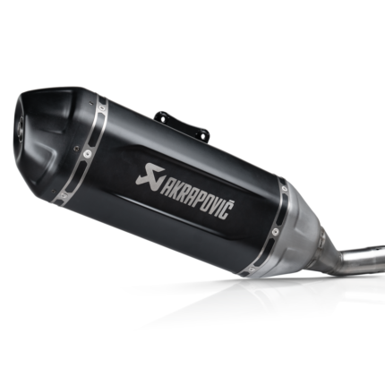Terminale di scarico Akrapovic Slip-On Line Acciaio inox Vespa Primavera 125 / S / Touring / Sprint 2024-2026 – S-VE125SO5-HWSSBL