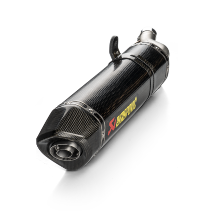Terminale scarico Akrapovic omologato carbonio Honda CB 400-500X /CB 500F / CBR 400-500R / NX 500 - CB500 Hornet 2024