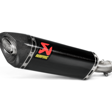 Terminale di scarico Akrapovic Slip-On Line Carbonio Kawasaki Ninja 400 / Ninja 500 / Z500 / Z400 2018-2026 – S-K4SO6-APC