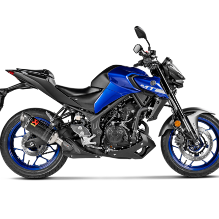 Terminale di scarico Akrapovic Slip-On Line Carbonio Yamaha MT-03 / R3 / YZF-R25 2016-2020 – S-Y2SO16-HAPC/1 – foto 2