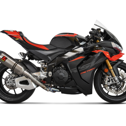 Terminale di scarico Akrapovic Slip-On Line Titanio Aprilia RSV4 2021-2026 – S-A10SO15-RT – foto 2