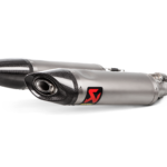 Terminale scarico Akrapovic omologato titanio carbonio Aprilia Shiver 900 2017-2020