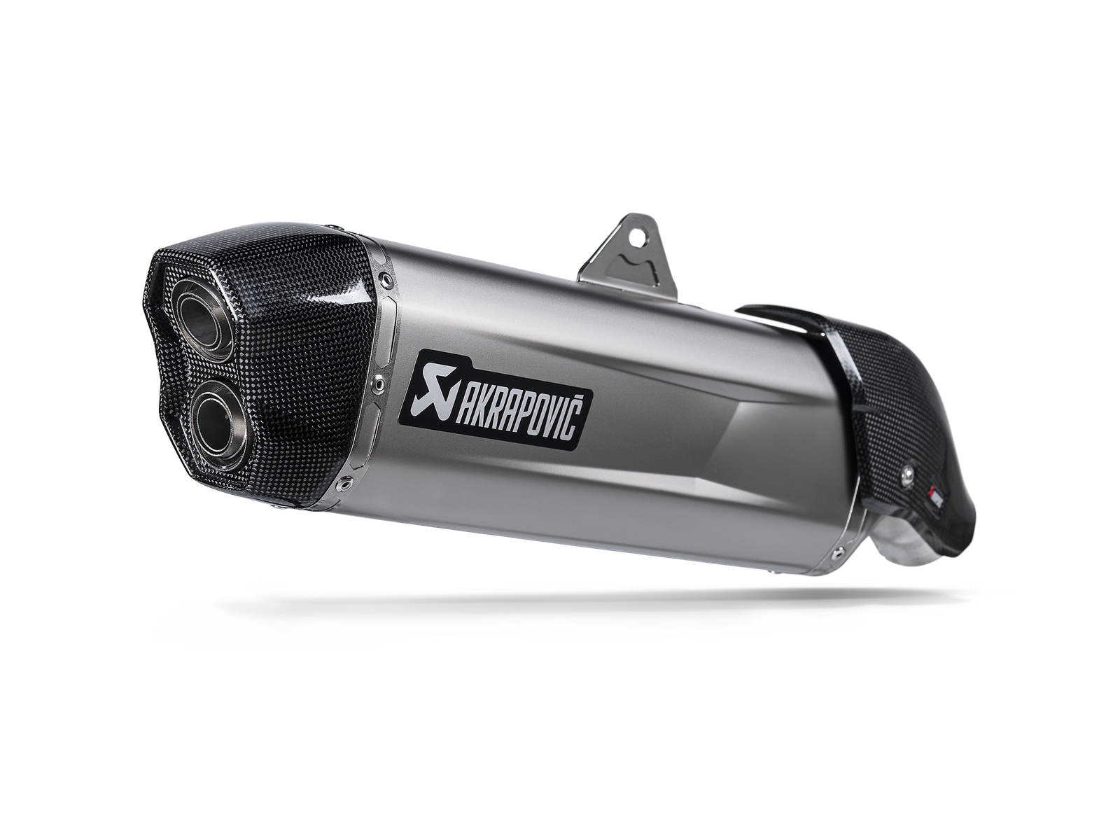 Terminale di scarico Akrapovic Slip-On Line Titanio Aprilia Tuareg 660 2022-2026 – S-A6SO1-HGJT Terminale scarico Akrapovic omologato titanio carbonio Aprilia Tuareg 660 2022-2024