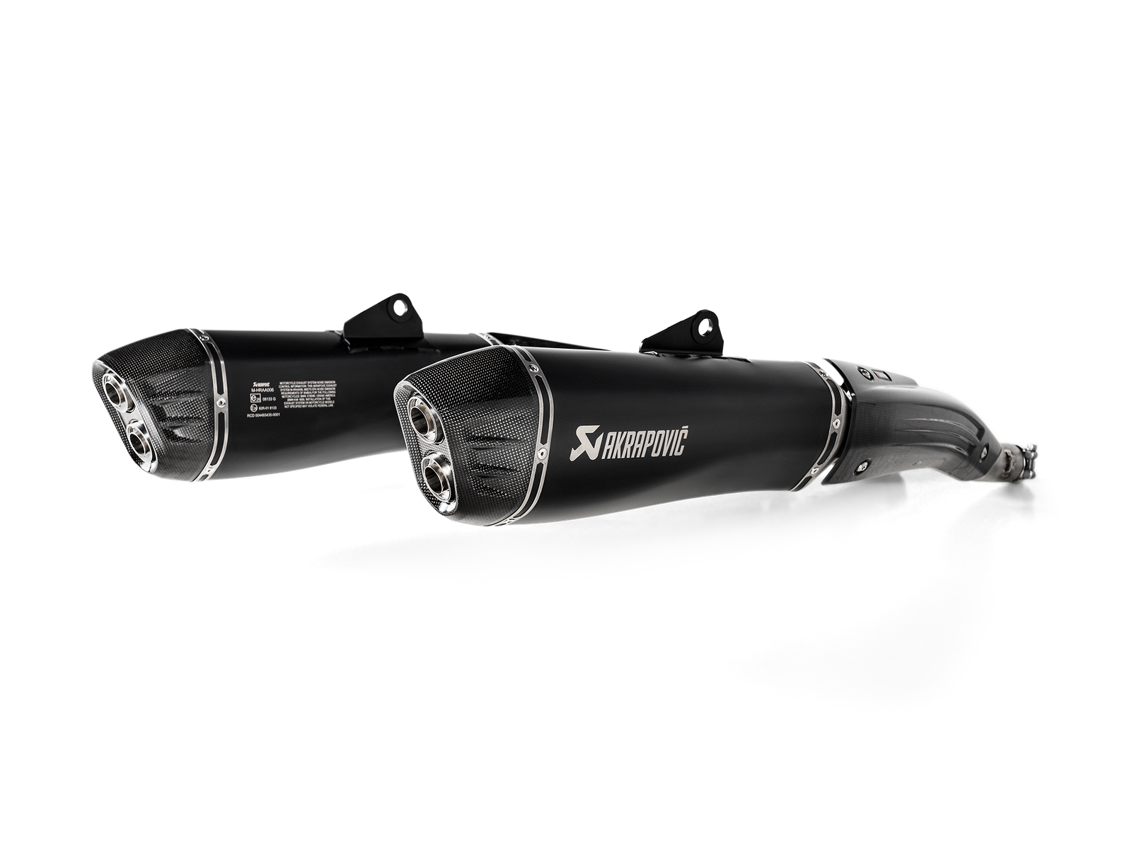 Terminale di scarico Akrapovic Slip-On Line Titanio BMW K 1600 B / Grand America 2019-2020 – S-B16SO3-HRAATBL Coppia terminali scarico Akrapovic omologato BMW K1600B / Grand America 2019-2020