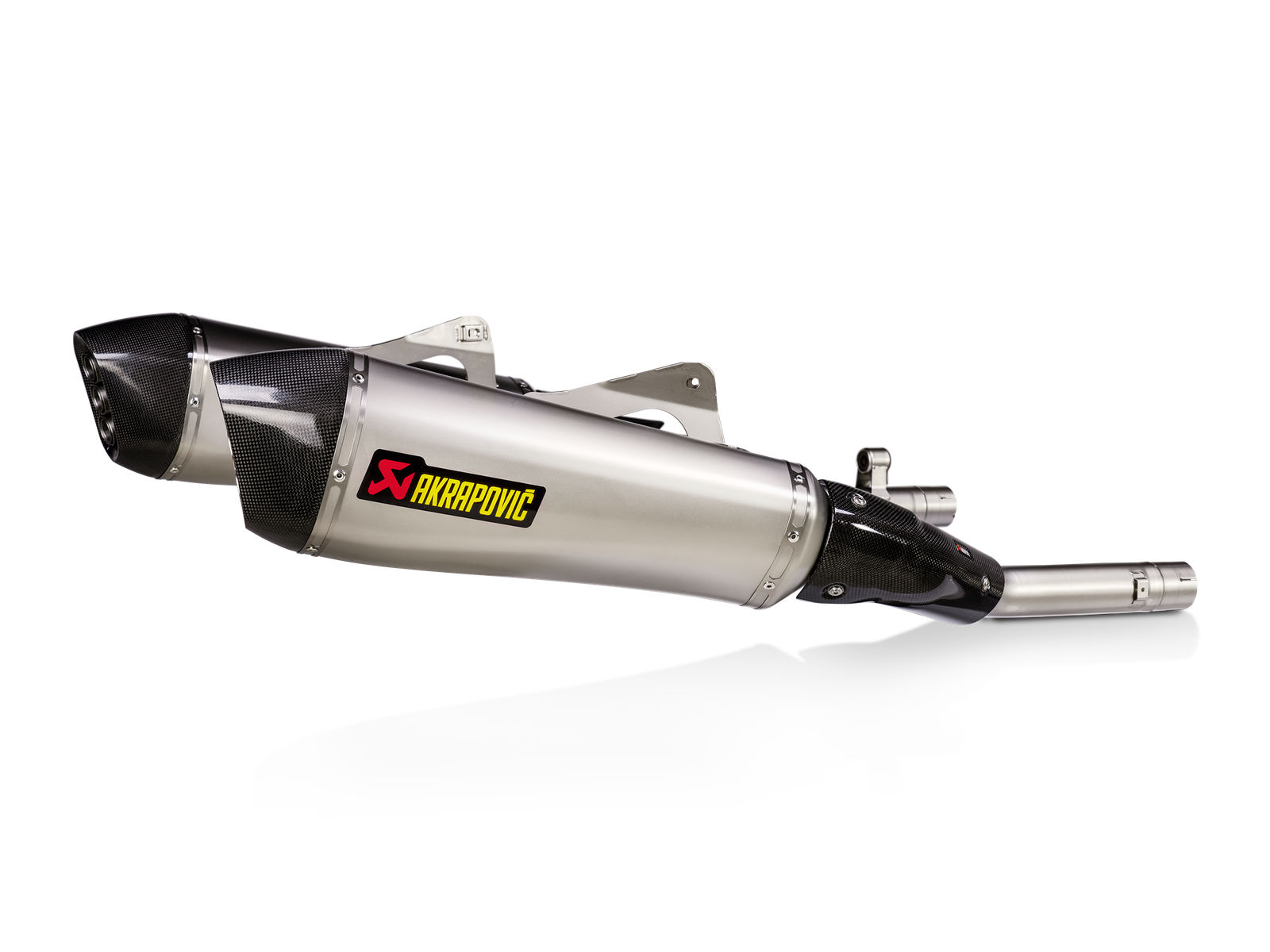 Terminale di scarico Akrapovic Slip-On Line Titanio BMW K 1600 GT/GTL 2021-2024 – S-B16SO4-HZAAT Coppia terminali scarico Akrapovic omologato titanio carbonio BMW K1600GT/GTL 2021-2023
