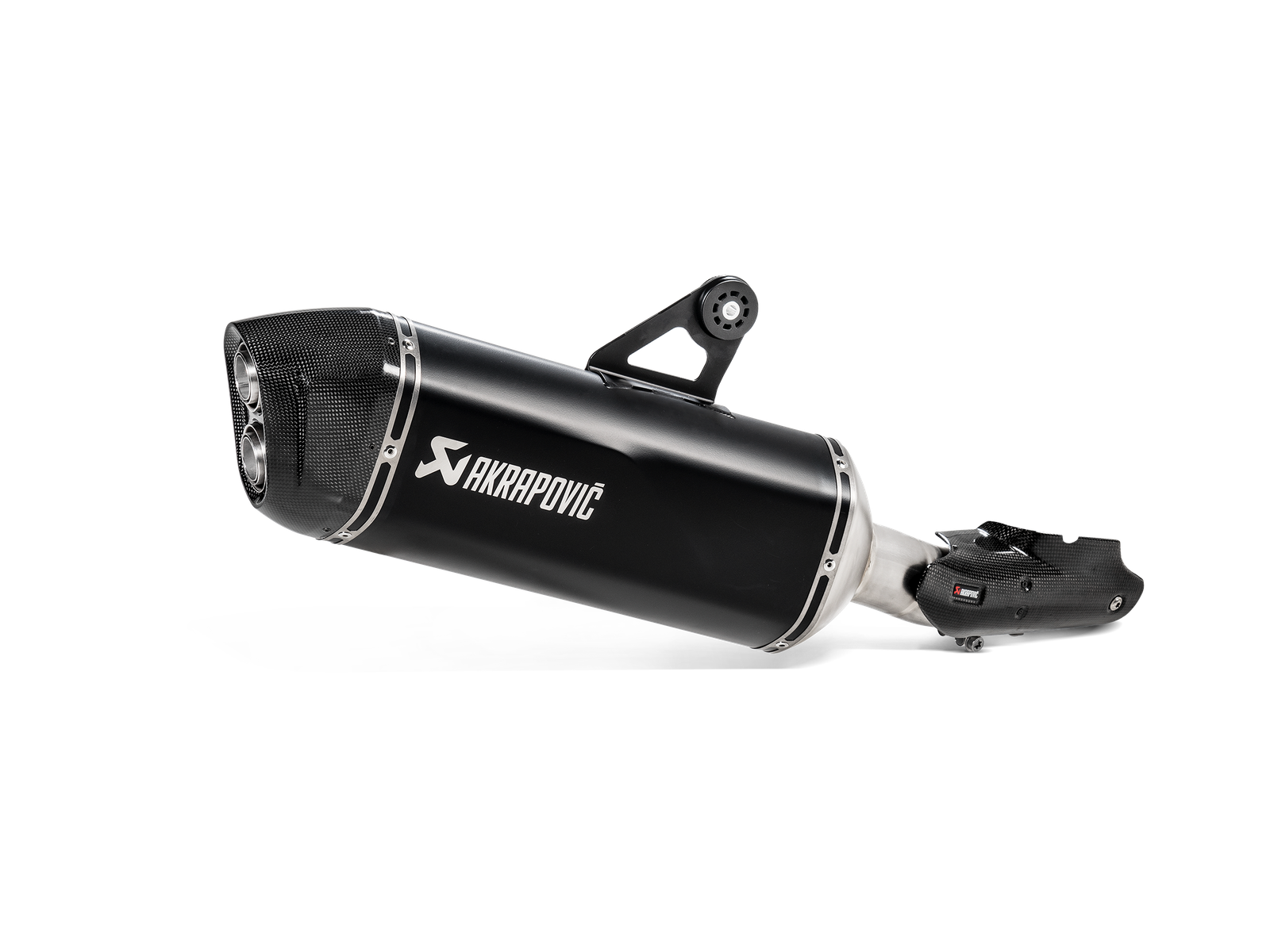 Terminale di scarico Akrapovic Slip-On Line Titanio BMW R 1250 GS / ADVENTURE 2019-2023 – S-B12SO23-HAATBL Terminale scarico Akrapovic omologato nero BMW R1250GS / Adventure 2019-2023