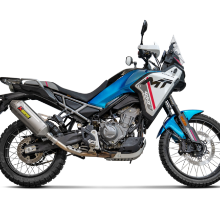 Terminale di scarico Akrapovic Slip-On Line Titanio CFMOTO 450MT 2024-2026 – S-CF4SO2-HFTT – foto 2