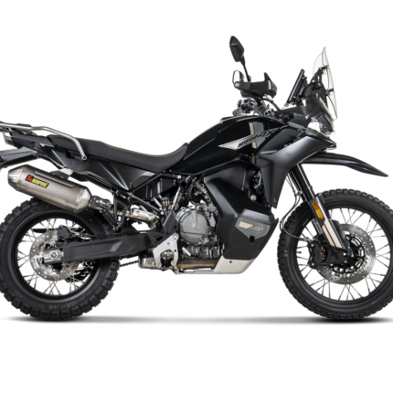 Terminale di scarico Akrapovic Slip-On Line Titanio CFMOTO 800MT-X 2025-2026 – S-CF8SO3-HFTT – foto 2