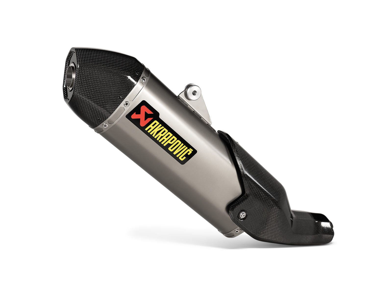 Terminale di scarico Akrapovic Slip-On Line Titanio Ducati DesertX 2022-2024 – S-D9SO19-HJAT Terminale scarico Akrapovic omologato titanio carbonio Ducati Desert X 2022-2024