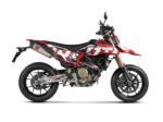 Terminale di scarico Akrapovic Slip-On Line Titanio Ducati Hypermotard 698 Mono / RVE 2024-2026 – S-D6SO2-HAPLT – foto 2