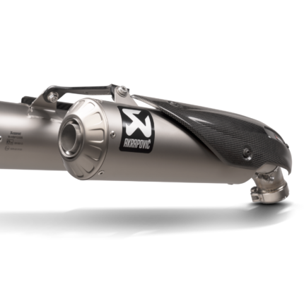 Paracalore Akrapovic omologato titanio Ducati Scrambler 1100 2021-2024