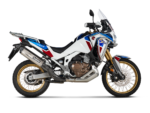 Terminale di scarico Akrapovic Slip-On Line Titanio Honda CRF1100L Africa Twin Adventure Sports 2020-2023 – S-H11SO2-HGJT – foto 2