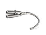 Paracalore Akrapovic racing carbonio inox Honda Monkey 2019-2024