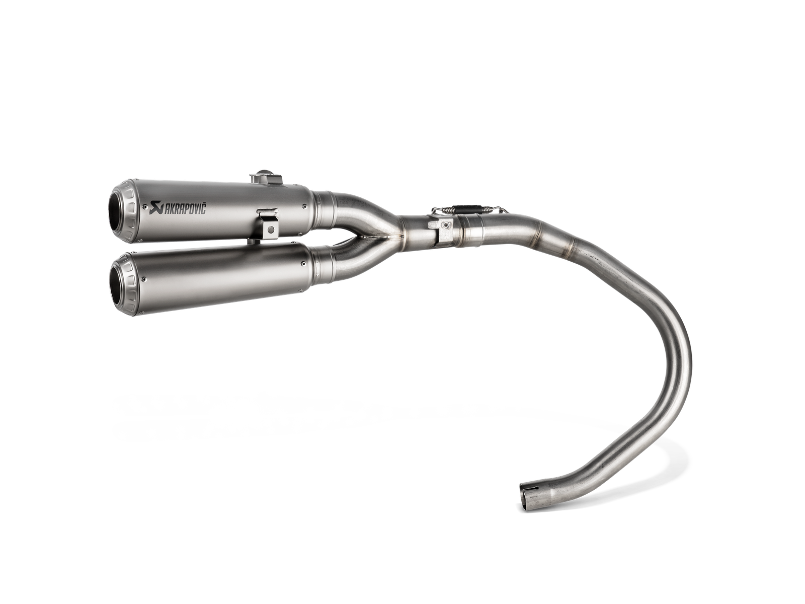 Terminale di scarico Akrapovic Slip-On Line Titanio Honda Monkey 2019-2026 – S-H125SO5-FFT Paracalore Akrapovic racing carbonio inox Honda Monkey 2019-2024