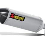 Terminale scarico Akrapovic omologato titanio carbonio Honda Crossrunner VFR800X 2011-2014
