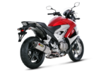 Terminale di scarico Akrapovic Slip-On Line Titanio Honda VFR800X Crossrunner 2011-2014 – S-H8SO2-HRT – foto 3