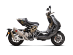 Terminale di scarico Akrapovic Slip-On Line Titanio Italjet Dragster 125 / 200 2021-2024 – S-IT125SO2-APT – foto 2