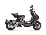 Terminale di scarico Akrapovic Slip-On Line Titanio Italjet Dragster 125 / 200 2021-2024 – S-IT125SO1-HRTBL – foto 2
