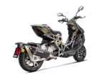 Terminale di scarico Akrapovic Slip-On Line Titanio Italjet Dragster 125 / 200 2021-2024 – S-IT125SO1-HRTBL – foto 3